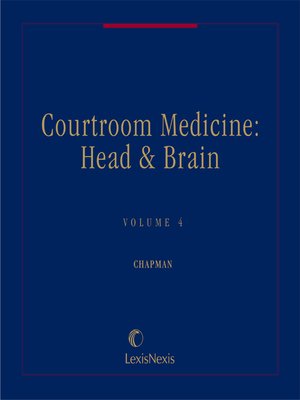 cover image of Courtroom Medicine: Head and Brain